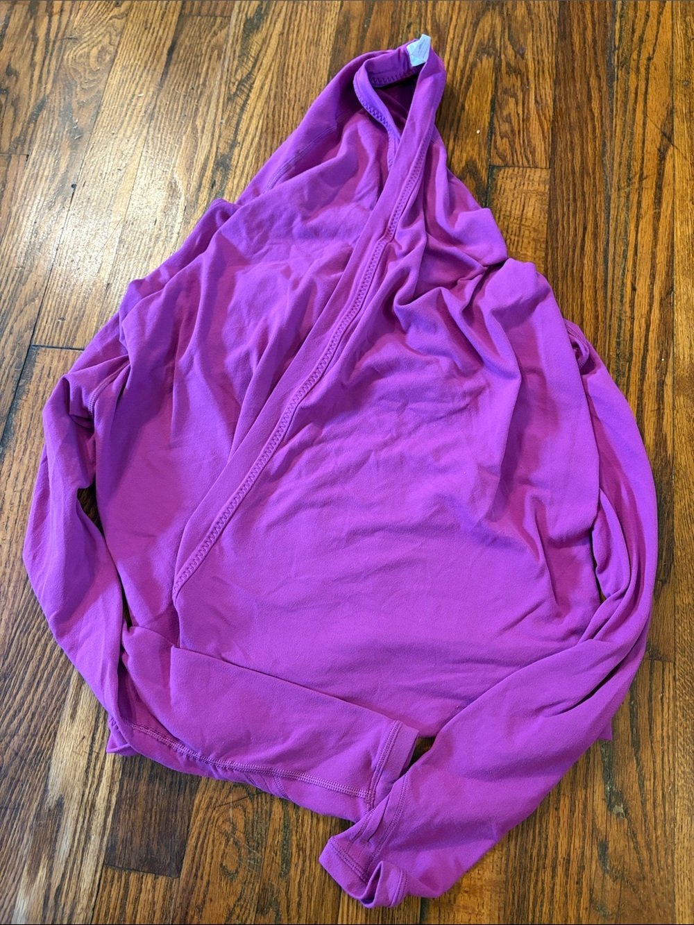 Ivivva Women's Long Sleeve V-Neck Top - Magenta Purple